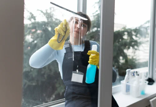 Nettoyage de vitres intérieures et extérieures à Orelle